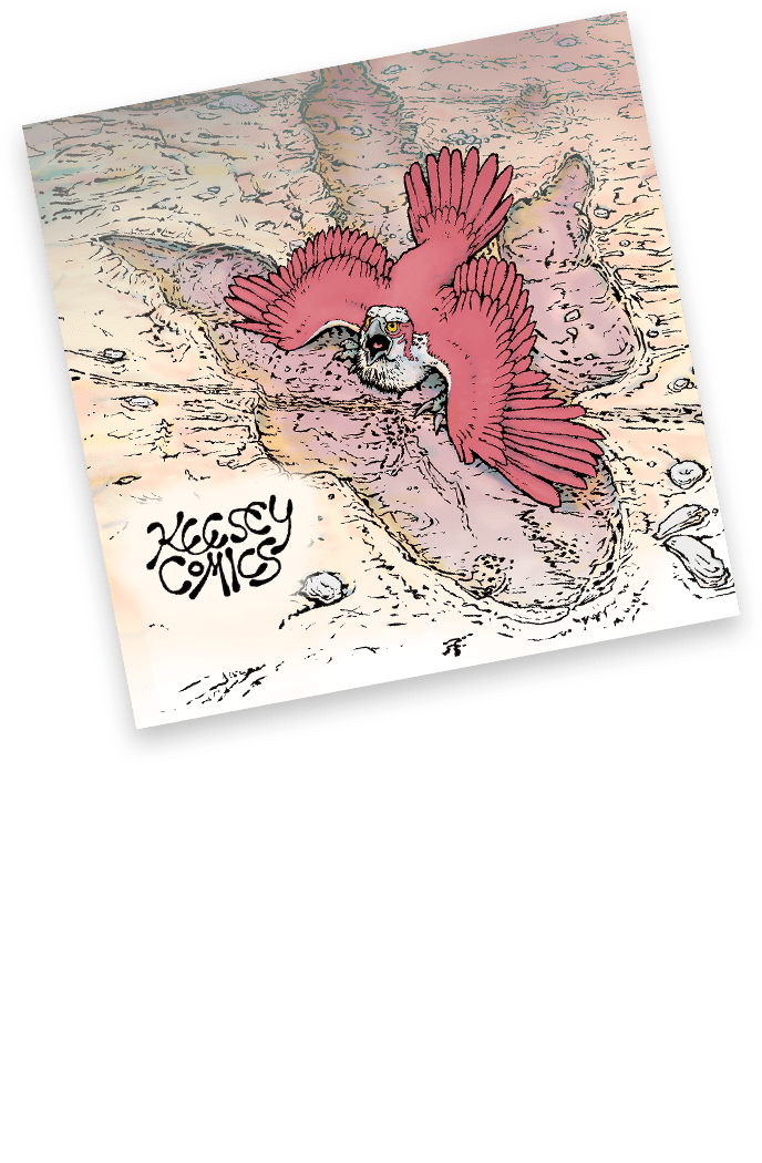 Paleocene Sticker "Bird"